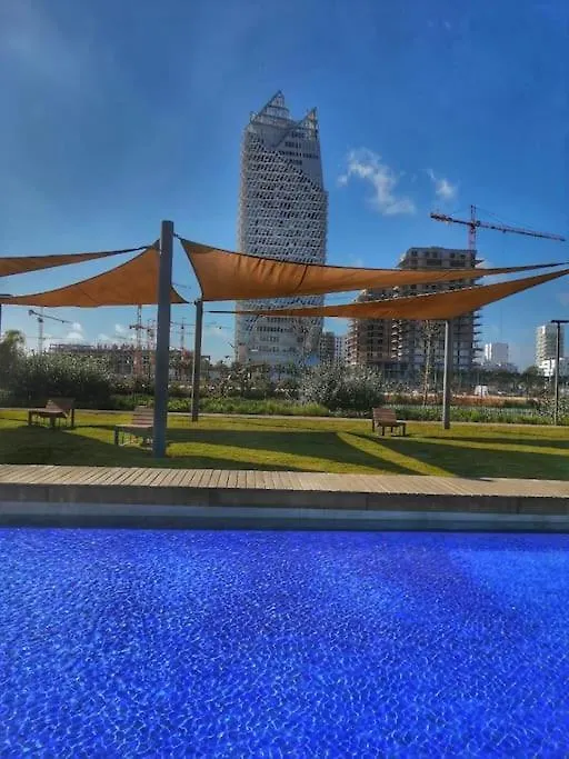 Apartment A 2 Minutes De Casa Finance City, Appartement Avec 2 Chambres Casablanca