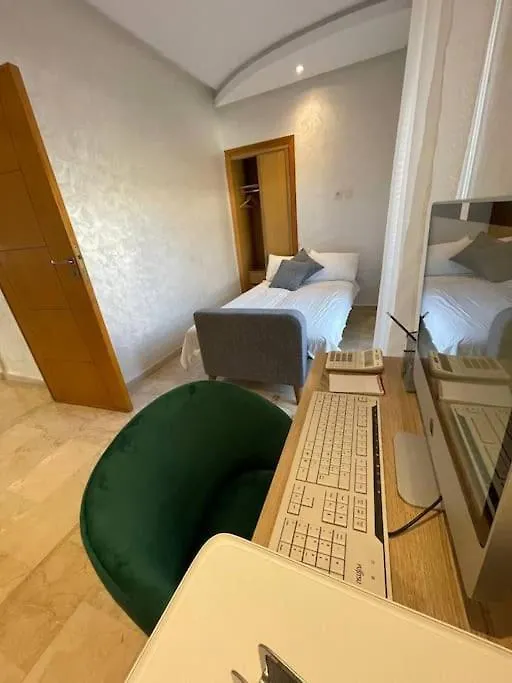 A 2 Minutes De Casa Finance City, Appartement Avec 2 Chambres Casablanca Apartment