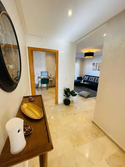 Apartment A 2 Minutes De Casa Finance City, Appartement Avec 2 Chambres Casablanca
